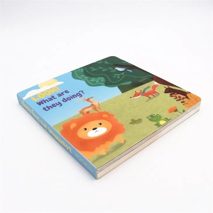Smart Lion Animal World Touch And Sound Book For Children Learning